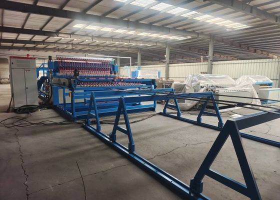 메시 너비 3m 메시 너비 6m 고속도로 PLC 강화 메시 용접 기계