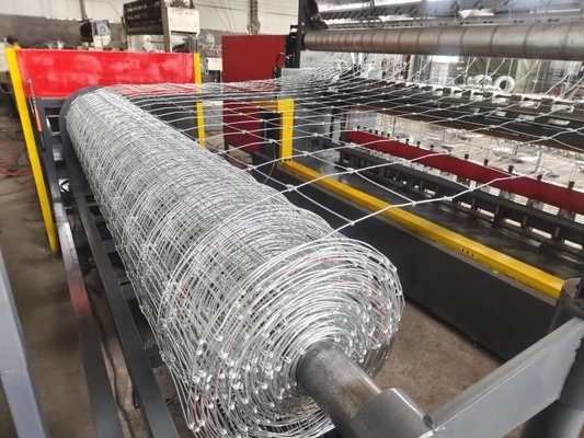 Cnc Height 2.4m Fixed Knot Fence Machine Motor 44kw Livestock
