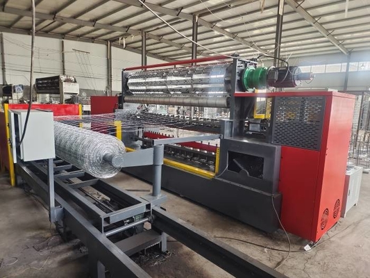 Cnc Height 2.4m Fixed Knot Fence Machine Motor 44kw Livestock